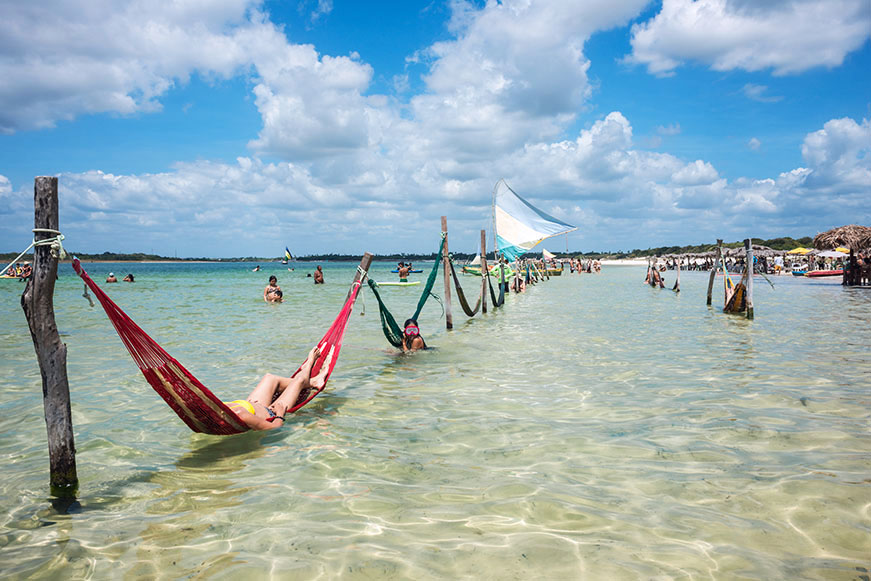 Melhores praias do nordeste - Jericoacoara(CE)