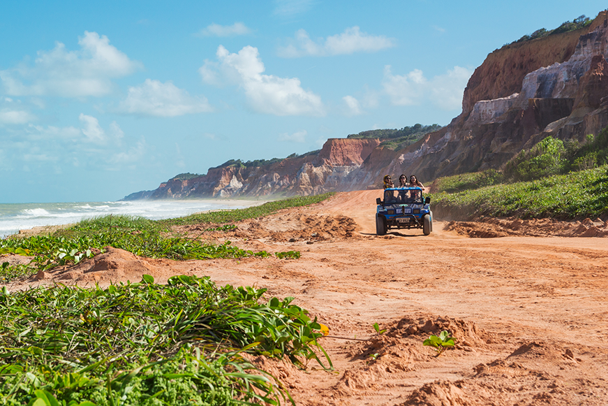Praia do Gunga - Falesias