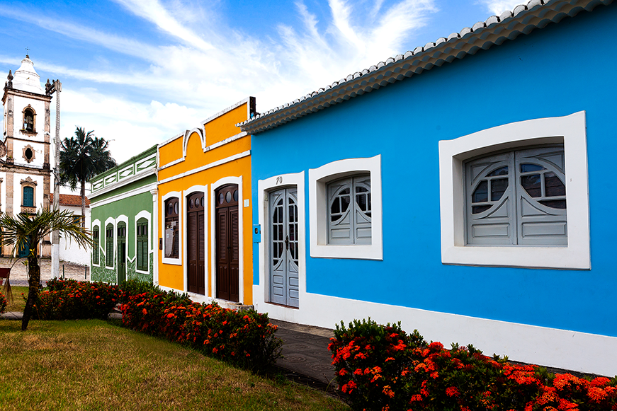 Marechal Deodoro - Casas coloridas